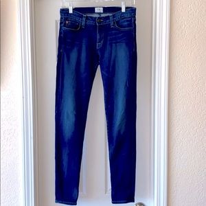 Hudson Mid-Rise Skinny Jeans